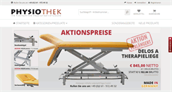 Desktop Screenshot of physiothek.net